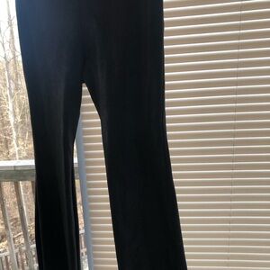Serra-Faux Black pants. Size Large.